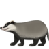 苹果系统里的獾emoji表情