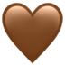 苹果系统里的棕心emoji表情
