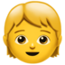 苹果系统里的孩子emoji表情