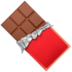 苹果系统里的巧克力条emoji表情