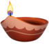 苹果系统里的烛光灯emoji表情