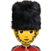 苹果系统里的警卫emoji表情