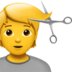 苹果系统里的理发师emoji表情
