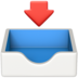 苹果系统里的收件箱托盘emoji表情