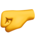 苹果系统里的左拳emoji表情