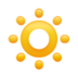 苹果系统里的“调暗”按钮emoji表情