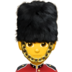 苹果系统里的男警卫emoji表情
