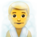 苹果系统里的在潮湿的房间里的男人emoji表情