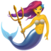 苹果系统里的美人鱼emoji表情