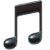 苹果系统里的音符emoji表情