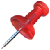 苹果系统里的图钉emoji表情