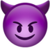 苹果系统里的恶作剧邪恶的笑脸emoji表情