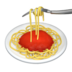 苹果系统里的意大利面emoji表情