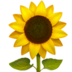 苹果系统里的向日葵emoji表情