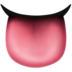 苹果系统里的舌头emoji表情
