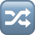 苹果系统里的随机播放按钮emoji表情