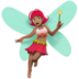 苹果系统里的女仙女：中等肤色emoji表情