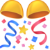 Facebook上的五彩纸屑球emoji表情