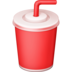 Facebook上的带吸管的杯子emoji表情
