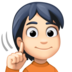 Facebook上的聋人：浅肤色emoji表情
