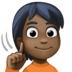 Facebook上的聋人：肤色暗emoji表情