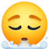Facebook上的叹气-呼气emoji表情