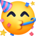 Facebook上的节日庆祝脸emoji表情