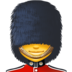 Facebook上的女警卫emoji表情