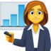 Facebook上的女上班族emoji表情
