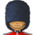 Facebook上的警卫：中等肤色emoji表情