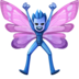 Facebook上的男仙子：中浅肤色emoji表情