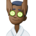 Facebook上的男士按摩：深色肤色emoji表情