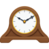 Facebook上的壁炉架时钟emoji表情