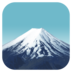 Facebook上的富士山emoji表情