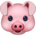 Facebook上的猪脸emoji表情
