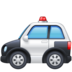 Facebook上的警车emoji表情