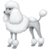 Facebook上的贵宾犬emoji表情