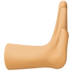 Facebook上的向右推: 中等肤色emoji表情