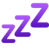 Facebook上的ZZZ、困emoji表情