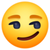 Facebook上的歪嘴笑的脸emoji表情