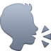 Facebook上的说话的人emoji表情