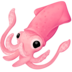 Facebook上的鱿鱼emoji表情