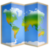 Facebook上的世界地图emoji表情
