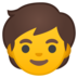安卓系统里的孩子emoji表情