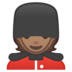 安卓系统里的警卫：中等肤色emoji表情
