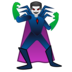 安卓系统里的男超级恶棍emoji表情