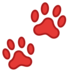 安卓系统里的爪印emoji表情