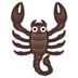 安卓系统里的蝎子emoji表情