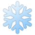 安卓系统里的雪花emoji表情