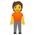 安卓系统里的站着的人emoji表情